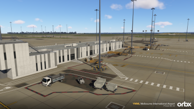 YMML Melbourne International Airport V4 - Prepar3D v5 & Prepar3D v6 screenshot