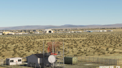 KIYK Inyokern Airport Maverick's Hangar - Microsoft Flight Simulator screenshot