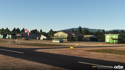 2WA1 Diamond Point Airstrip - Microsoft Flight Simulator screenshot