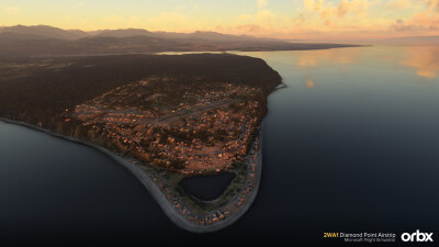 2WA1 Diamond Point Airstrip - Microsoft Flight Simulator screenshot