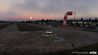 2WA1 Diamond Point Airstrip - Microsoft Flight Simulator screenshot