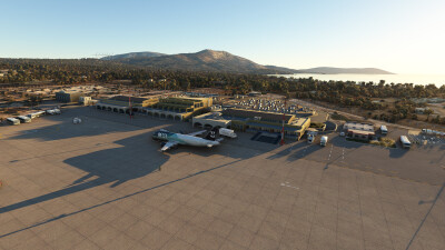 LGKP Karpathos Airport - Microsoft Flight Simulator screenshot