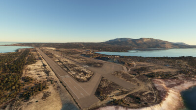 LGKP Karpathos Airport - Microsoft Flight Simulator screenshot