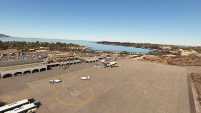 LGKP Karpathos Airport - Microsoft Flight Simulator screenshot