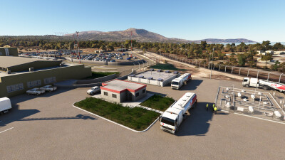 LGKP Karpathos Airport - Microsoft Flight Simulator screenshot