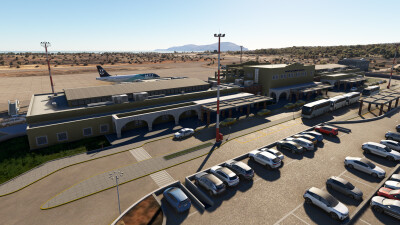 LGKP Karpathos Airport - Microsoft Flight Simulator screenshot