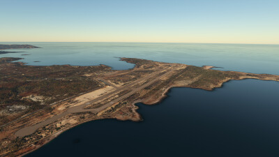 LGKP Karpathos Airport - Microsoft Flight Simulator screenshot