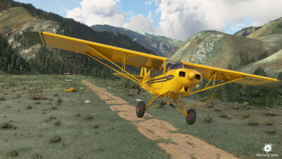 0U3 Mahoney Creek - Microsoft Flight Simulator screenshot