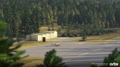 O54 Weaverville Airport screenshot