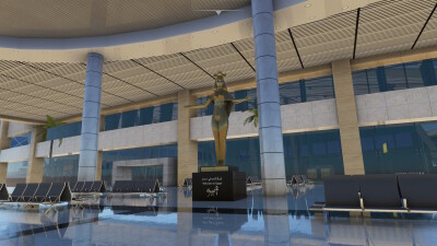 HECA Cairo International Airport - Microsoft Flight Simulator screenshot