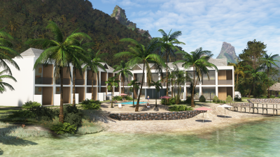 Cli4D Designs Moorea, French Polynesia - Microsoft Flight Simulator screenshot