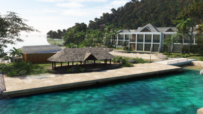 Cli4D Designs Moorea, French Polynesia - Microsoft Flight Simulator screenshot