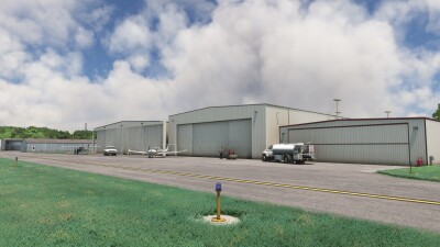 KHTS Huntington Tri-State Airport - Microsoft Flight Simulator screenshot