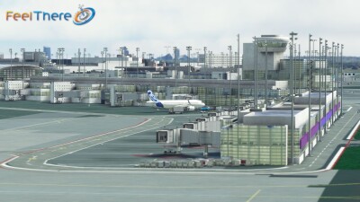 EDDF Frankfurt International Airport - Microsoft Flight Simulator [FeelThere] screenshot