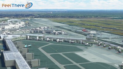 EDDF Frankfurt International Airport - Microsoft Flight Simulator [FeelThere] screenshot