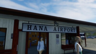 PHHN Hana Airport - X-Plane 12 screenshot