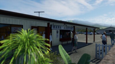 PHHN Hana Airport - X-Plane 12 screenshot