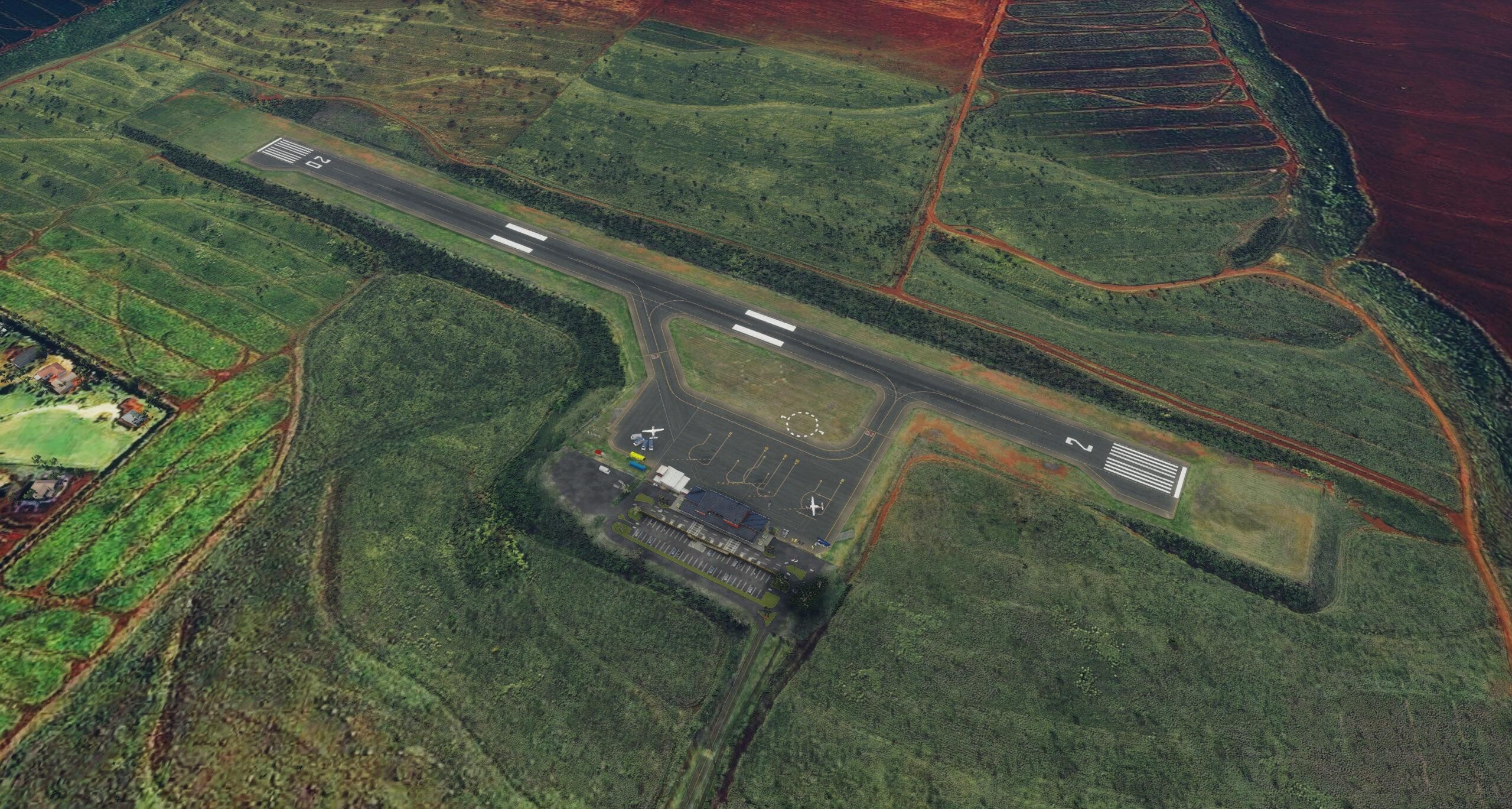 【マーシー】ロングボード　FLIGHT HAWAII Makua 9.6 PHJH Kapalua Airport - X-Plane 12 - Orbx