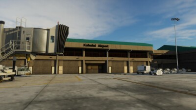 PHOG Kahului Airport - X-Plane 12 screenshot