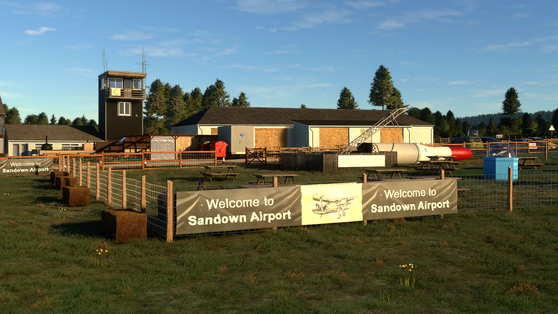 EGHN Sandown Airport - Microsoft Flight Simulator