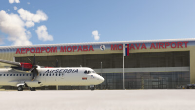 LYKV Morava Airport - Microsoft Flight Simulator screenshot