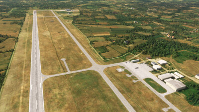 LYKV Morava Airport - Microsoft Flight Simulator screenshot