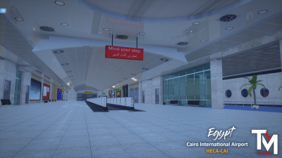 HECA Cairo International Airport X-Plane 12 screenshot