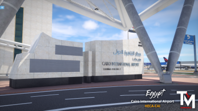 HECA Cairo International Airport X-Plane 12 screenshot