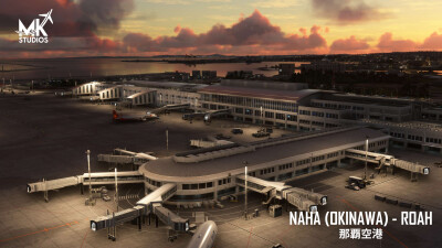 ROAH Naha International Airport - Microsoft Flight Simulator screenshot