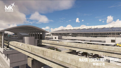 ROAH Naha International Airport - Microsoft Flight Simulator screenshot