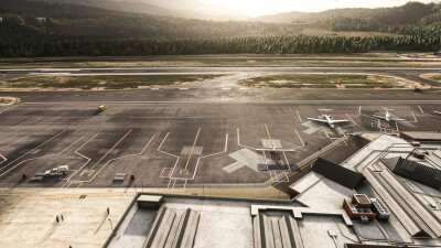 KASE Aspen Pitkin County Airport - Microsoft Flight Simulator screenshot