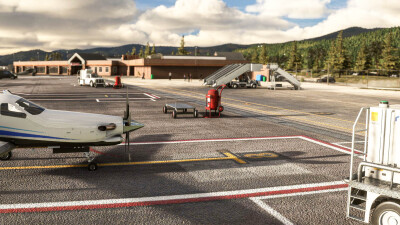 KASE Aspen Pitkin County Airport - Microsoft Flight Simulator screenshot