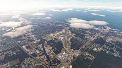 KGPT Gulfport–Biloxi International Airport - Microsoft Flight Simulator screenshot