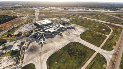 KGPT Gulfport–Biloxi International Airport - Microsoft Flight Simulator screenshot