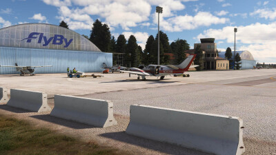 LEBG Burgos Airport - Microsoft Flight Simulator screenshot