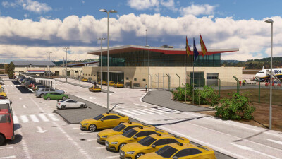 LEBG Burgos Airport - Microsoft Flight Simulator screenshot