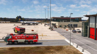 LEBG Burgos Airport - Microsoft Flight Simulator screenshot