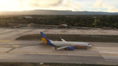 LERS Reus Airport - Microsoft Flight Simulator screenshot