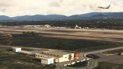 LERS Reus Airport - Microsoft Flight Simulator screenshot