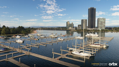 Landmarks Gold Coast - Microsoft Flight Simulator screenshot