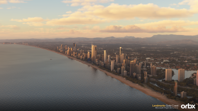 Landmarks Gold Coast - Microsoft Flight Simulator screenshot