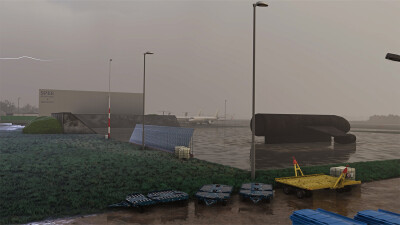 EHBK Maastricht-Aachen Airport - Microsoft Flight Simulator screenshot