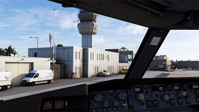 EHBK Maastricht-Aachen Airport - Microsoft Flight Simulator screenshot