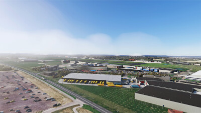 EHBK Maastricht-Aachen Airport - Microsoft Flight Simulator screenshot