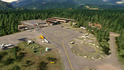 CYSE Squamish Municipal Airport - Microsoft Flight Simulator screenshot