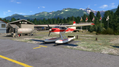 CYSE Squamish Municipal Airport - Microsoft Flight Simulator screenshot