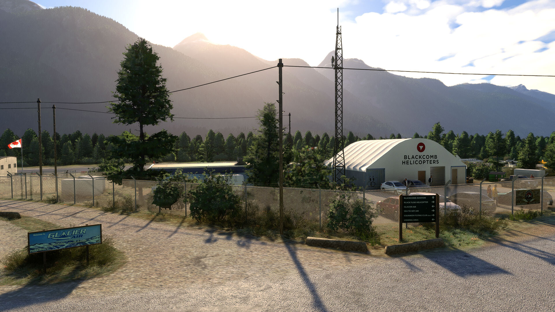 CYSE Squamish Municipal Airport - Microsoft Flight Simulator