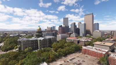 SamScene3D USA Modern Cities Vol. 4 - Microsoft Flight Simulator screenshot