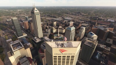 SamScene3D USA Modern Cities Vol. 4 - Microsoft Flight Simulator screenshot