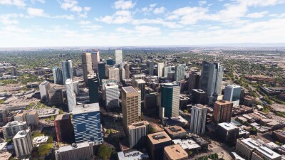 SamScene3D USA Modern Cities Vol. 4 - Microsoft Flight Simulator screenshot